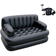 Buy Air Pumped Sofa Cum Bed With Free Air Pump - 5 in 1 - Online Shopping in Pakistan