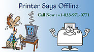 Printer Says Offline?