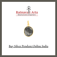 Buy Silver Pendant Online India | Ratnavaliarts