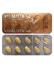 Buy Online Cialis VIDALISTA 40 MG Tablets in USA