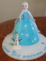Making a Disney Frozen Elsa Inspired Birthday Cake