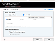 Sim-Ex™ Practice Exams MacOS App for A+ Core 2