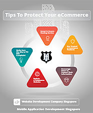 5 Tips To Protect Your ECommerce Website Infographic Template