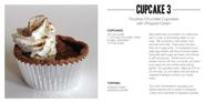 Day #3 Cupcake - 31 Days of Cupcakes Recipe - Flourless Chocolate Cupcakes With Whipped Cream