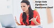 How to Assign Auto Signature in Roadrunner Email?