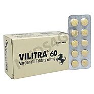 Buy Vilitra 60 mg (Vardenafil Tablets)Effective ED Pills