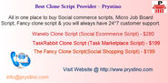 Best Clone Script Provider- Prystino