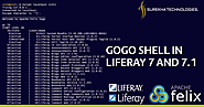Gogo shell in Liferay 7 and 7.1