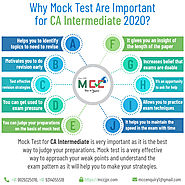 10 Benefits of Mock Test in CA Intermediate Exams 2020