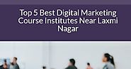 Top 5 Best Digital Marketing Course Institutes Near Laxmi Nagar | Infographic