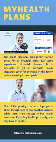 Buy Axa health compare plan early in life