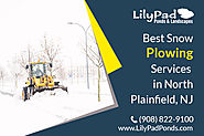 Snow plowing service in North Plainfield, NJ