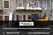 Professional snow removal services in Plainfield, NJ