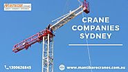 The benefits of hiring tower crane companies Sydney – Cranes