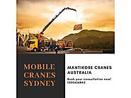 Mobile Cranes in Sydney - Sydney
