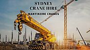 Explore the different types of cranes for hire in Sydney – Cranes