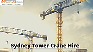 Sydney Tower Crane Hire | edocr