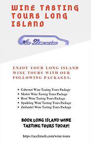 Wine Tasting Tours Long Island