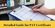 A Detailed Guide for PAT Certificate - London Property Certificates