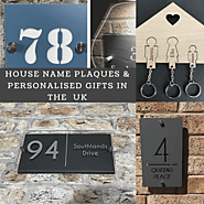 Get House Name Plaques & Personalised Gifts - One Of A Kind Design UK