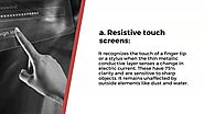 How to Select the Perfect Touch Screen?