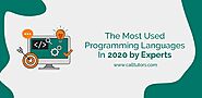 The Most Used Programming Languages In 2020 by Experts