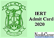IERT Admit Card 2020: Releasing Date and Steps to Dowload