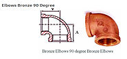 Elbows Bronze 90 degree