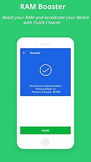 Quick Cleaner - Cleaner & Booster, Memory Cleaner