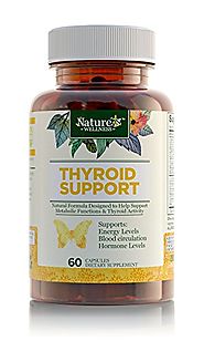 Thyroid Support Complex With Iodine For Energy Levels, Weight Loss, Metabolism, Fatigue & Brain Function - Natural He...