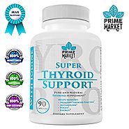Thyroid Support Supplement with Iodine for Hypothyroidism | Natural Complex for Weight Loss | Supports Focus & Clarit...