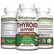 VitaStrength Thyroid Support Complete Formula Supplement