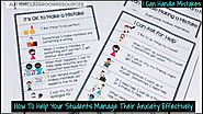 How To Help Your Students Manage Anxiety Effectively - Autism Classroom Resources