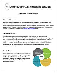 Y Strainer Manufacturers by lntindustries1 - Issuu