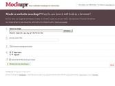Mockupr - Your website mockups in a browser online