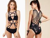 Beach Riot Lattice One-Piece Swimsuit