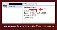 Printer is Offline Windows 10