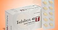Buy Tadalista 40: Tadalista is the best for those with Ed in men