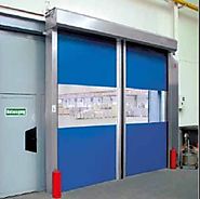 Horizontal Bi-Parting Rapid Door - a Fast Acting, Bi-Parting Rapid Door for a Hygienic Solution | Concept Products