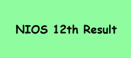 Results 2014 " NIOS 12th Result 2014