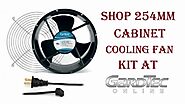 Shop 254mm Cabinet Cooling Fan Kit At GardTecOnline