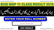 Bwp 11 class result 2019