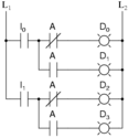 Explain in brief the functioning of a demultiplexer