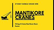 PPT - Crane Hire Sydney PowerPoint Presentation, free download - ID:9828034
