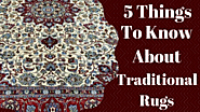 5 Things To know About Traditional Rugs