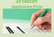 AP DEECET 2020 Application Form: Apply Online for AP DIET
