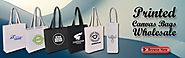 Canvas bags with printed logo: Best Trade show giveaways – Promotional Bags