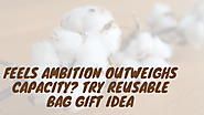 Feels Ambition Outweighs Capacity? Try Reusable Bag Gift Idea