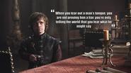 Unlike other Lannisters, he has a heart
