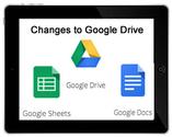 Changes to Google Drive on an iPad